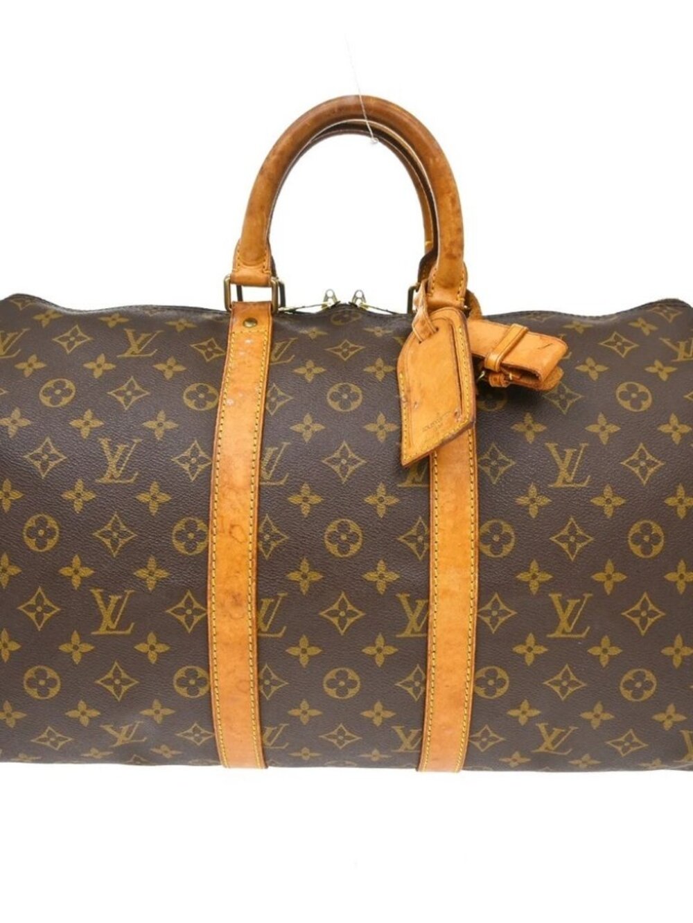 LOUIS VUITTON KEEPALL 45 DUFFLE HANDBAG MONOGRAM